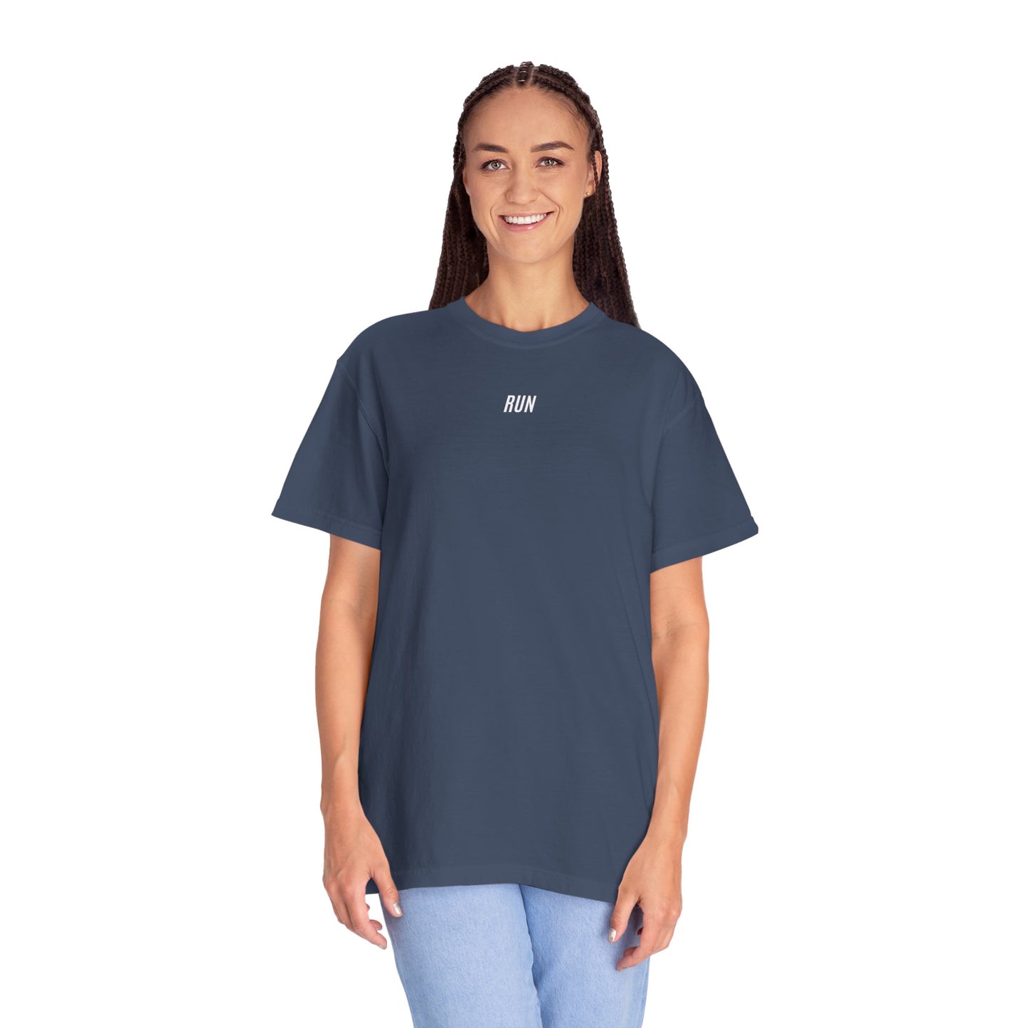 RUN - 1 Corinthians 9:24 (short sleeve in Black, Berry or Midnight)