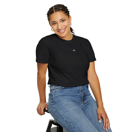 COMPASS - Proverbs 3:5-6 (short sleeve in Midnight, Grey or Black)