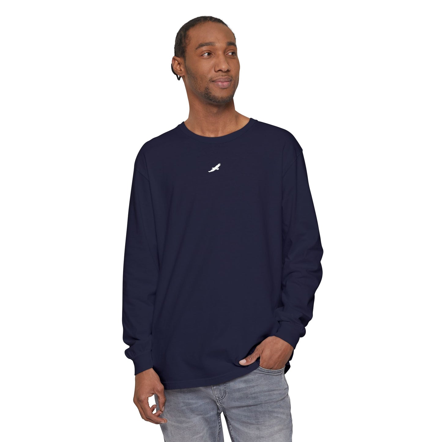 SOAR - Isaiah 40:31 (long sleeve in Blue Jean, Midnight or True Navy)