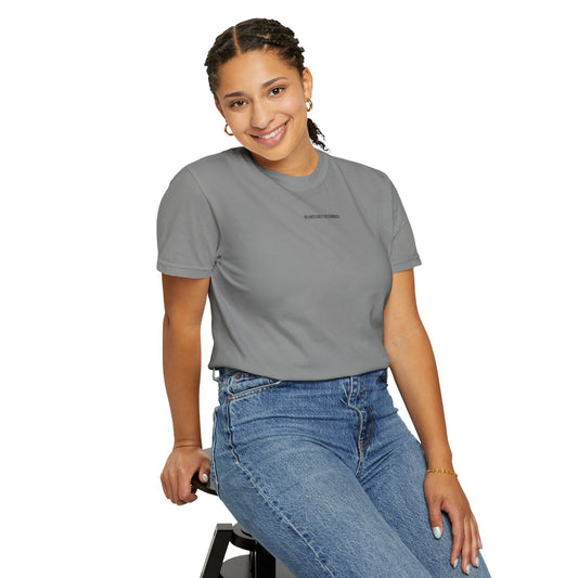 RELENTLESSLY DETERMINED - Philippians 3:14 (short sleeve in White, Granite or Blue Jean)